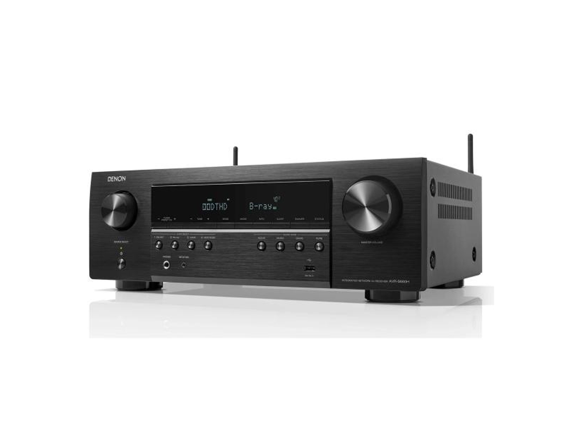 Denon Avr-s660h Negro/5.2ch/8k/135w/dolby Truehd/dolby Surround/dts-hd Master Audio/dts Neo:6/control De Voz