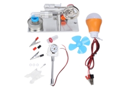 Generador de aire caliente en miniatura tipo T con motor Stirling