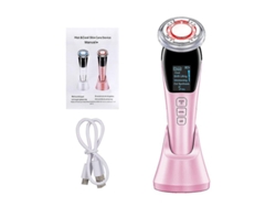 Masajeador Facial Ems De Calor Y Frío Con Terapia De Luz Led Y Fotones Para Reafirmar Y Tonificar La Piel.