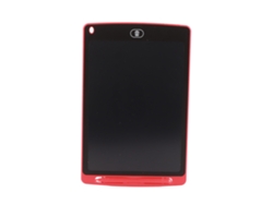 NEVEANCE Tableta de Dibujo LCD 10 Pulgadas Roja con Botón de Borrado y Soporte para Bolígrafo Seguro Ideal para Niños y Niñas Pequeños