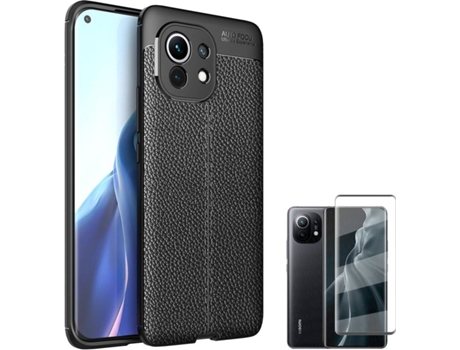 Funda y Protector para Xiaomi Mi 11 PHONESHIELD Rugged Leather Negro