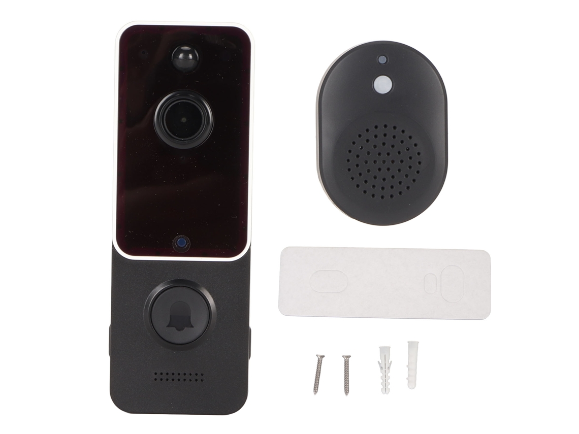 Cámara intercomunicadora inteligente Wi-Fi 720p Batería de 5200 mAh IP65