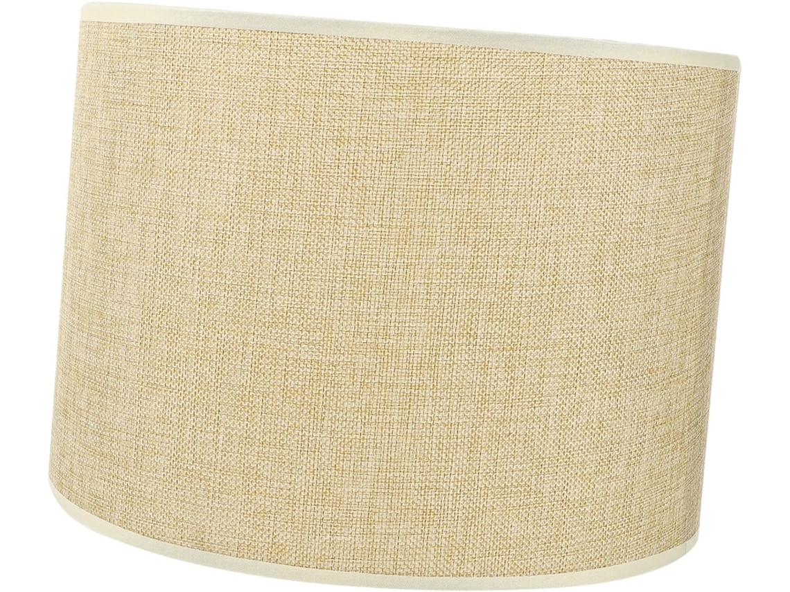 Pantalla De Lámpara Cilíndrica Delicada, Duradera, De Estilo Sencillo Para El Dormitorio.