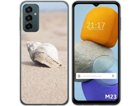 Carcasa para Samsung Galaxy M23 5G TUMUNDOSMARTPHONE Dibujos Concha Multicolor