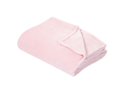 Manta BELIANI Bayburt (220 x 200 x 1 - Poliéster - Rosa)