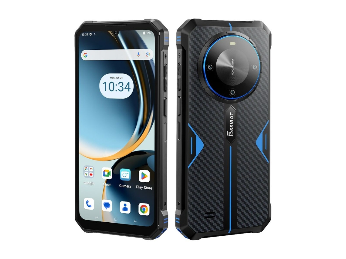 Smartphone FOSSIBOT F105 (Negro - 64 GB - 4 GB RAM - Enchufe EU - 6,75")