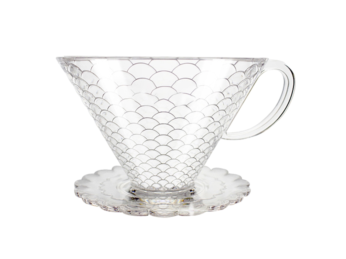 Cafetera reutilizable de vidrio, elegante cafetera de infusión lenta para una extracción óptima, apta para lavavajillas, flexible y fiable.