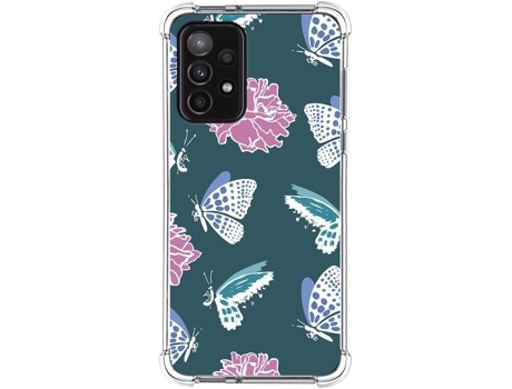 Carcasa Samsung Galaxy A52 TUMUNDOSMARTPHONE Dibujos Antigolpes Flores 10 Multicolor