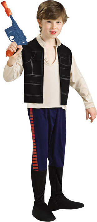 Disfraz de Niño RUBIE'S Han Solo (Poliéster - Tam: 4-6 Años)