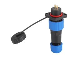 2026-conector De Energía Aéreo Cuadrado Impermeable Ip68 380v 10a Enchufe Tomacorriente Industrial Adaptador Sp162 Pin