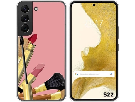 Carcasa Samsung Galaxy S22 5G TUMUNDOSMARTPHONE Dibujos Brochas Multicolor