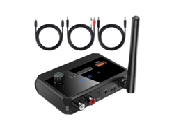 Adaptador Bluetooth para receptor estéreo Receptor Bluetooth 5.3, Adaptador de audio inalámbrico para el hogar Rosewell