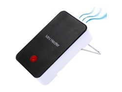 Mini Calefactor Portátil 2025, Pequeño Para Dormitorio, Económico, Seguro, Negro.