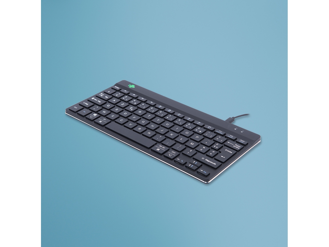 Teclado R-GO TOOLS 75560 Negro