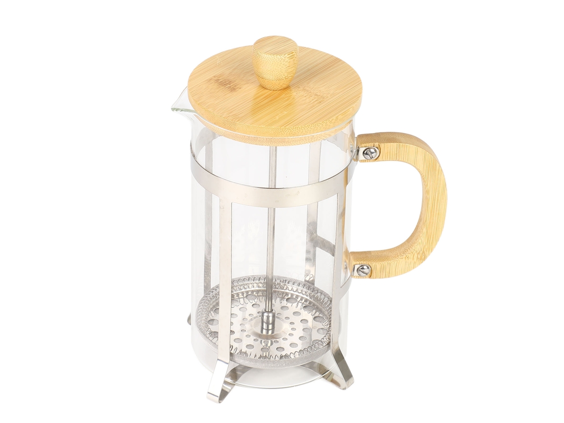 Cafetera De Émbolo De Vidrio De Borosilicato Resistente Al Calor, 1000 Ml, Para Uso Doméstico Y En Restaurantes.