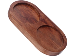Bandeja De Pp Para Cocina, Bandeja De Madera Para Molinillo De Pimienta, Soporte Para Especias Para Molinillo De Pimienta De Cocina