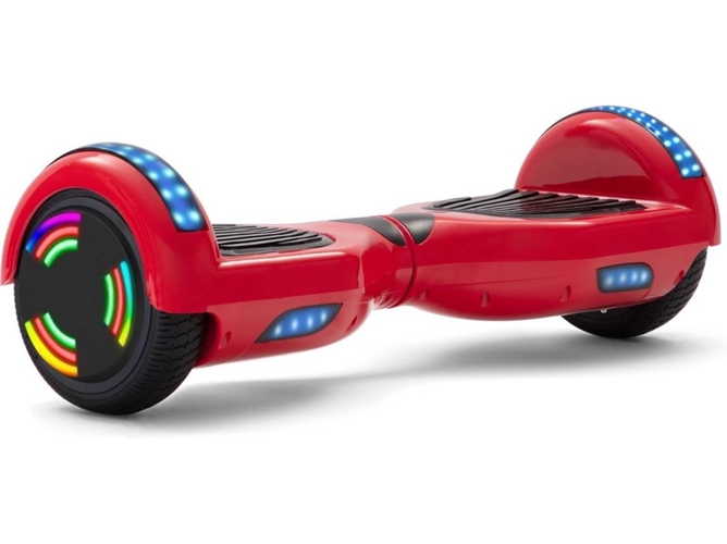 Hoverboard E-RIDES LED Rojo