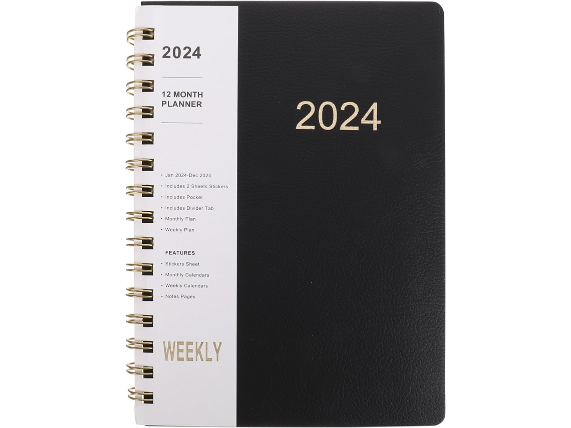 Cuaderno De Espiral Para Diario, Bloc De Notas De Espiral Para Gestión.