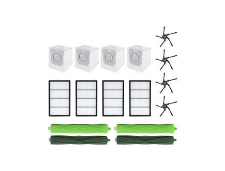 Acessórios de Aspirador S9 S9+ S9 Plus Polvo Cepillo principal Cepillo lateral Filtro Hepa