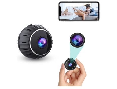 Mini Cámara Spy ENKERS 1080P Negro (9128607422399)