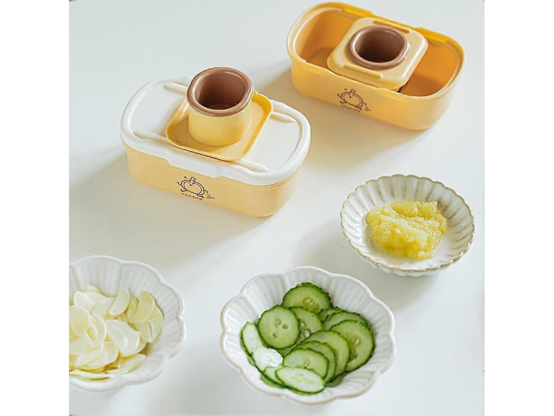 Cortador manual multifuncional de frutas, verduras y ajos para la cocina
