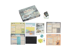 Juego de mesa de estrategia educativa ATS para niños, aprendizaje, interacción familiar, juego de cartas y mesa.