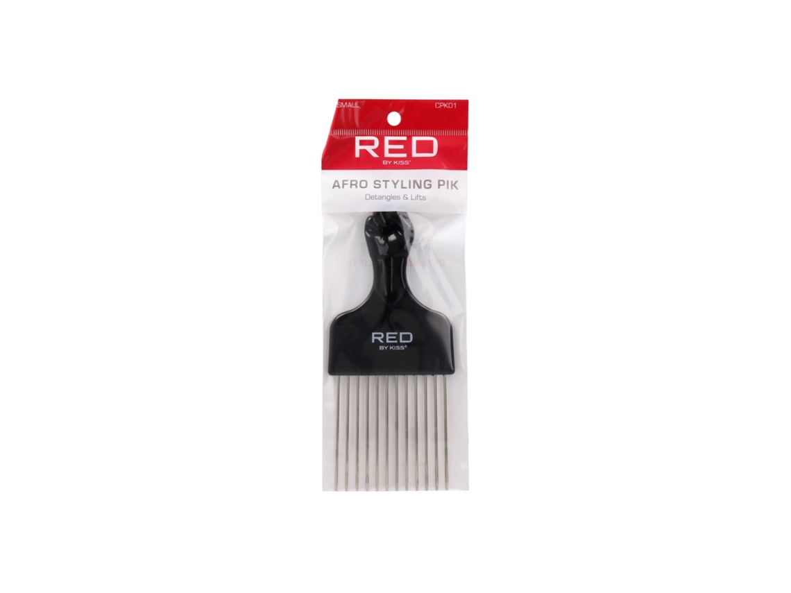 Peinado afro profesional Pik Small Peineta Red Kiss