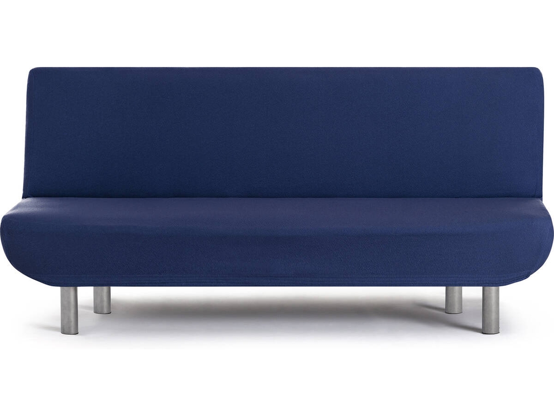 Funda de Sofá Clic Clac 3 Plazas EYSA Premium Bronx Tejido Multielástico (200 x 140 x 100 cm - Poliéster - Azul)