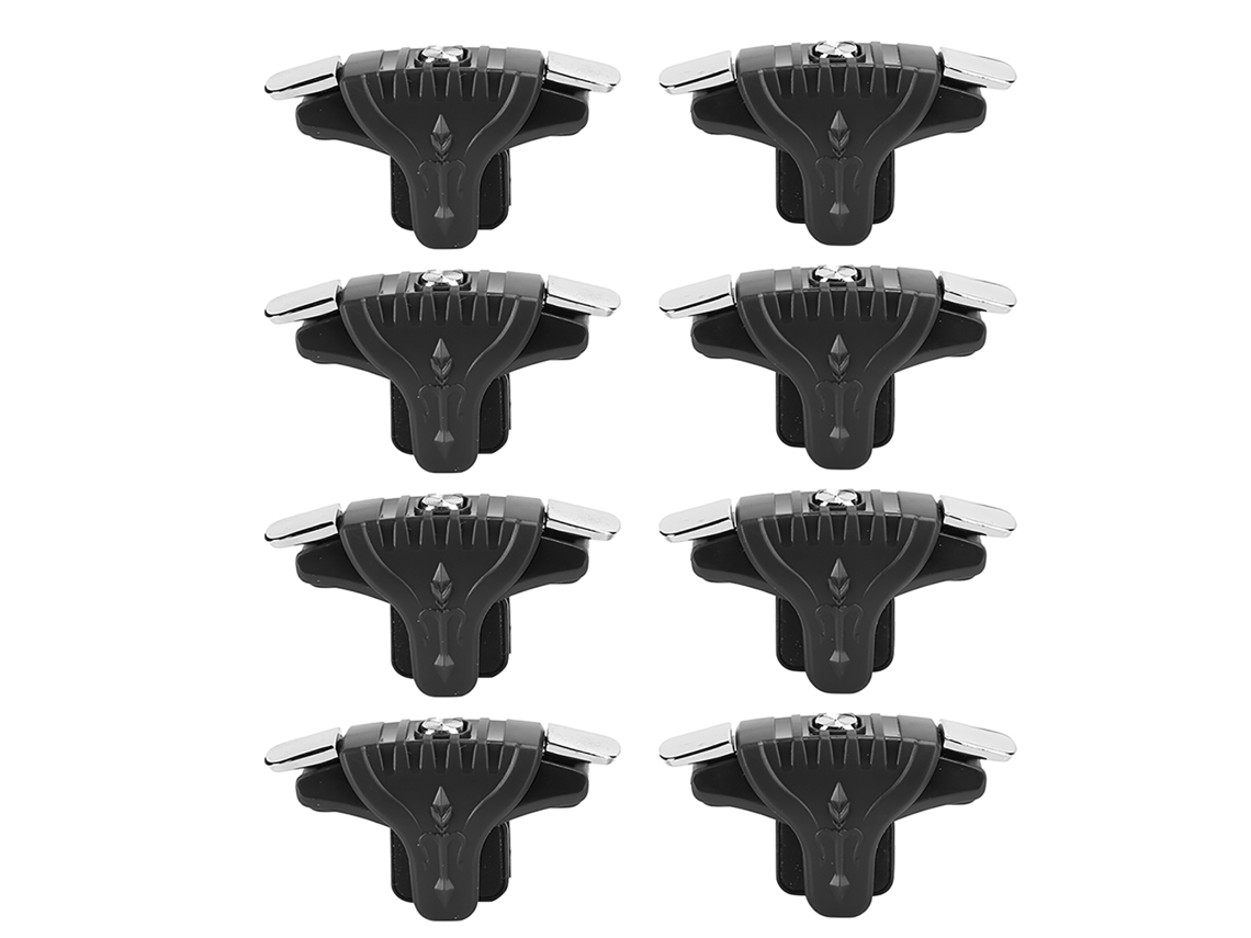 8 Piezas Botones De Juegos De Metal F1 Controlador De Disparo Móvil Gamepad Para Pubgbotón De Juego De Metal Negro Controlador De Juego De Teléfono Botón De Fuego Controlador Botón De Disparo De Juego De Teléfono Controlador De Shooter Controlador De Juego (enlace De Seis Dedos, Botones Auxiliares)