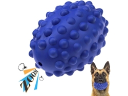 2026-2627-juguete Indestructible Para Perros De Caucho Natural, Juguete Húmedo Con Sabor A Res, Cepillo Dental Para Perros