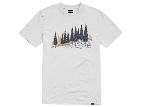 Camiseta de Hombre ETNIES Copse Tech Blanco (S)