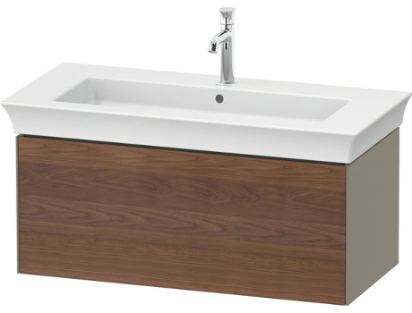 DURAVIT Tulip blanco, mueble de baño montado en la pared, ancho 984 x profundidad 458mm, con 1x extraíble, con tecnología de punta, WT42420