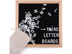 Tablero De Letras De Fieltro Negro Con Caracteres Únicos, Ideal Para El Hogar O La Oficina, 10 X