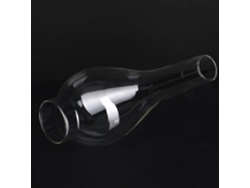 Lámpara de aceite de cristal transparente con diseño retro, resistente al viento y a altas temperaturas. SFUSHOS