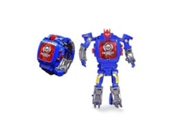 Relógio Infantil Creative Robot Transformers, Relógio Digital Grande Para Meninos De 2 A 14 Anos, Azul, 2024 Ping