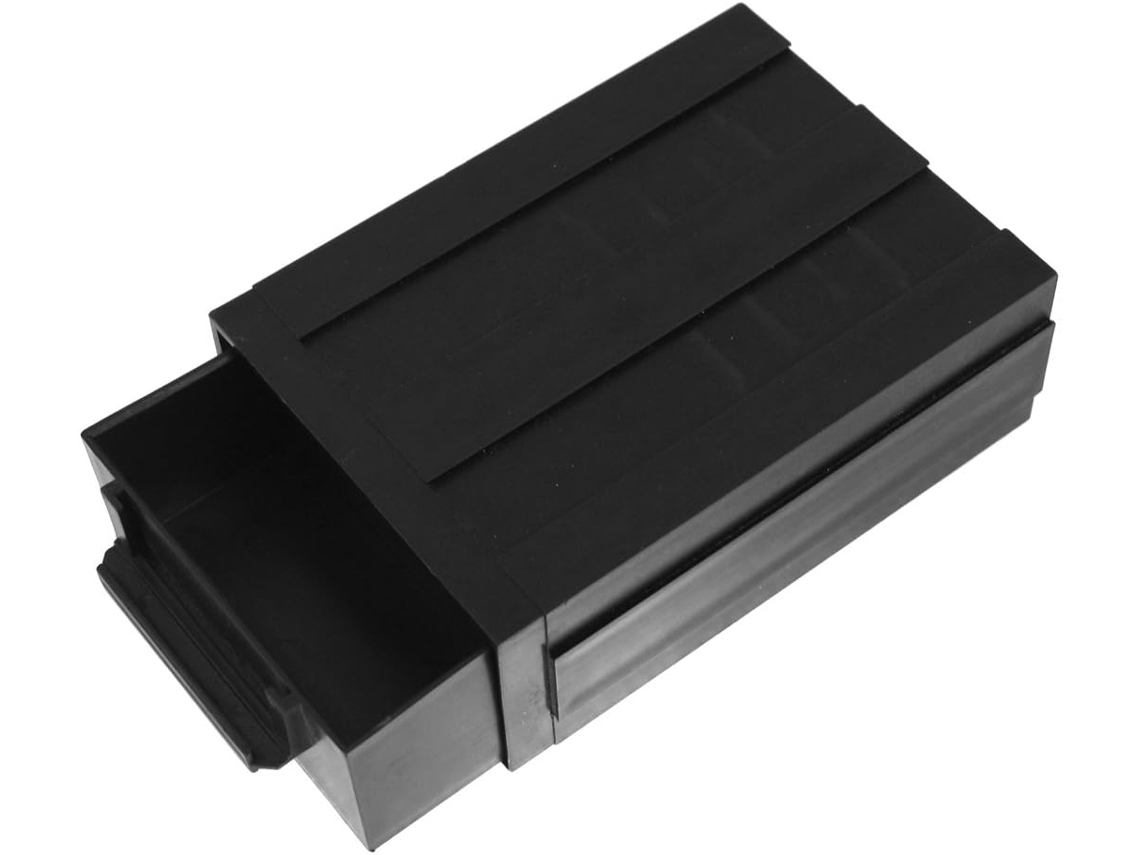 Caja Organizadora De Componentes Para Cajones De Plástico Duro Negro