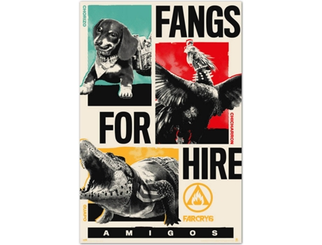 Póster ERIK EDITORES Far Cry 6 Fangs For Hire