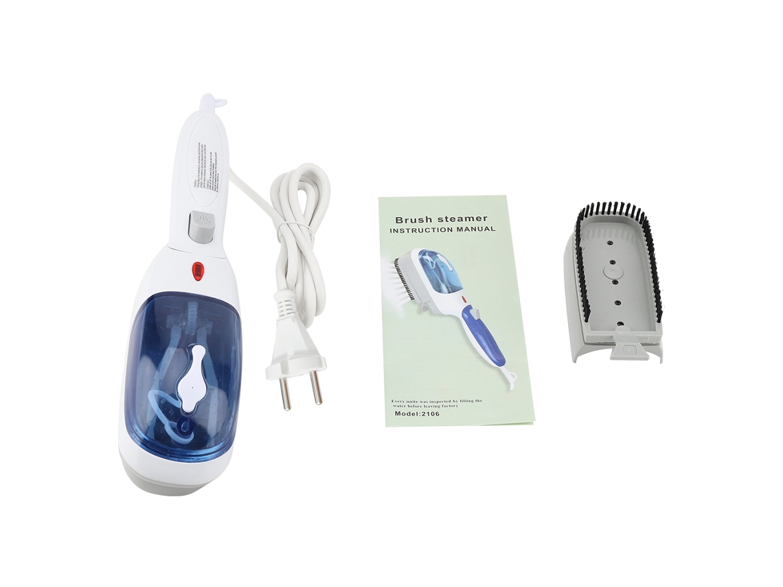 Plancha de vapor portátil de 220 V y 800 W con cepillo para viajes y uso doméstico (UE)