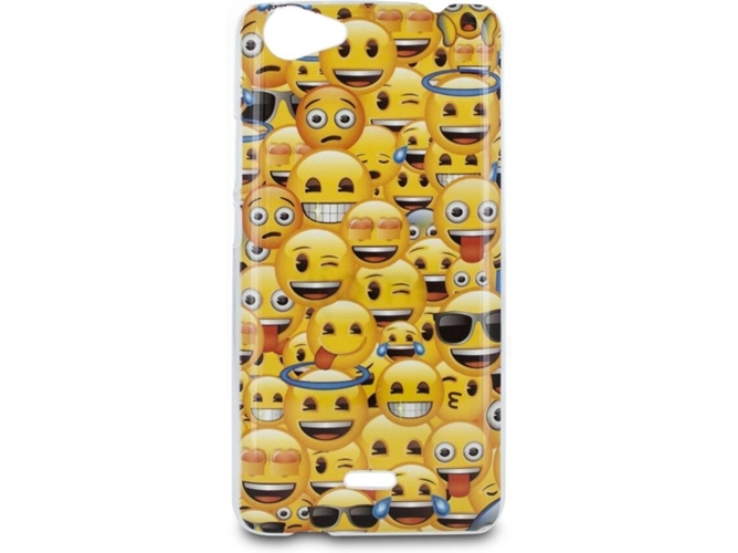 Funda EMOJI Who's Missing Wiko Rainbow Jam Missing