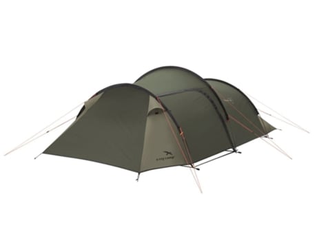Tienda de campaña tipo túnel Magnetar 400 4 personas EASY CAMP verde