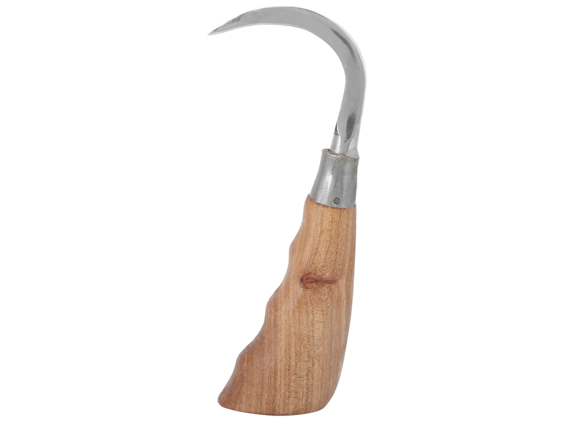 Herramienta De Acero Inoxidable Con Mango De Madera Para Levantar Peces, Ideal Para La Pesca En Hielo Y La Pesca Desde Embarcaciones.