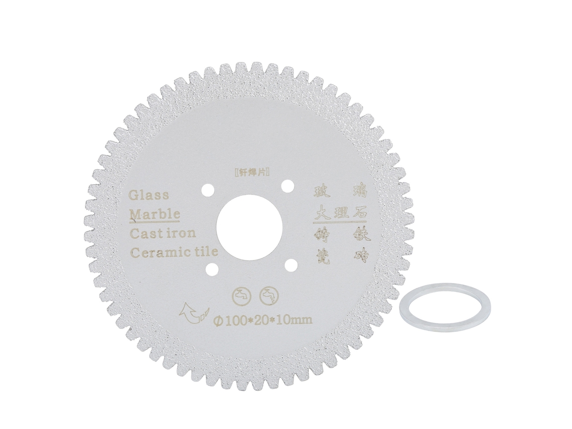 Hoja De Sierra Circular De Diamante Para Cortar Y Pulir Mármol 100x20x10mm