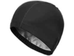 2026-gorro De Natación Para Adultos Hombre-mujer Tela Pu Suave Y Cómodo Fácil De Poner Negro