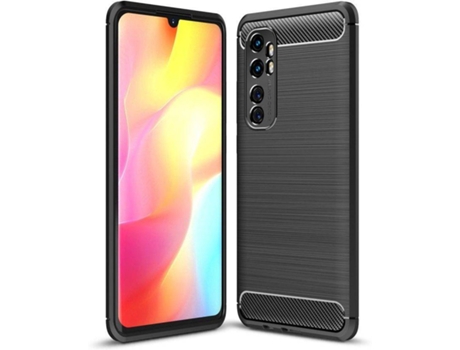 Carcasa Xiaomi Mi Note 10 Lite HFS-HOUSE Carbone Negro