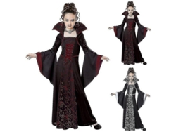 Disfraz De Vampiro Para Niñas, Ideal Para Carnaval, Halloween, Fiestas De Disfraces Y Actuaciones.