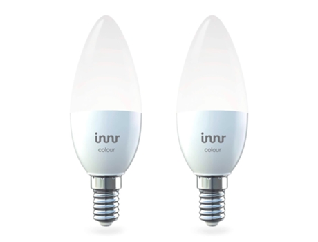 Bombilla conectada E14 ZigBee Multicolor y Blanca x2 - RB250C-2