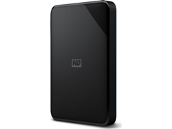 Disco HDD Externo WESTERN DIGITAL Elements SE (Negro - 1 TB - USB 3.0)