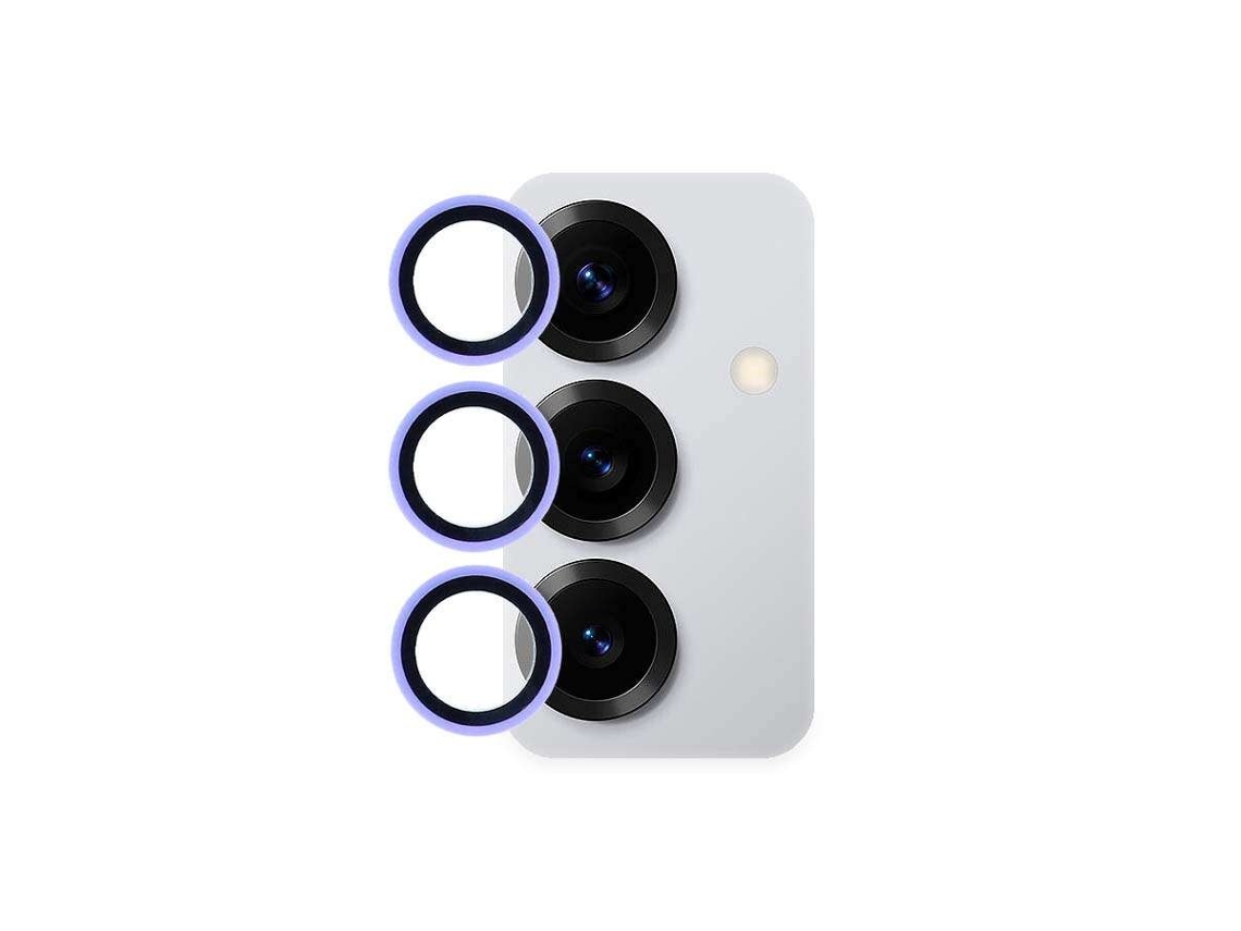 Cubre Objetivo Fluorescente Malva Para Samsung Galaxy S25