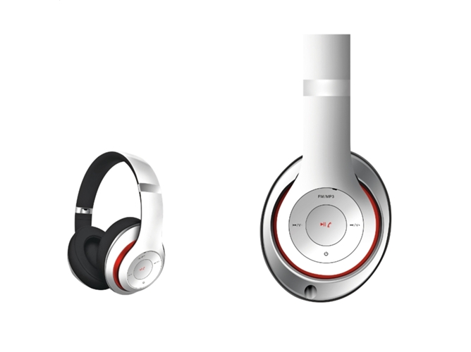 Auriculares Bluetooth PLATINET FH0916W (On Ear - Micrófono - Blanco)