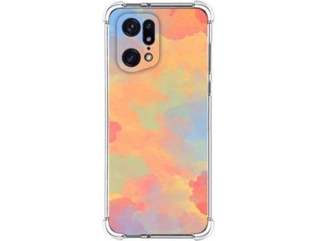 Carcasa para Oppo Find X5 Pro 5G TUMUNDOSMARTPHONE Dibujos Antigolpes Acuarela 08 Multicolor